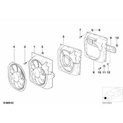BMW Compression Shroud - Genuine BMW 64548391407