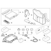 BMW Al.System Inst.Kit For Dvd Sys. Portable (E90) - Genuine BMW 65120402516