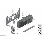 BMW Radio Amplifier - Genuine BMW 65125A41CC4