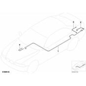 BMW Connection Cable Cd-Changer (550mm) - Genuine BMW 65128364756