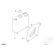 BMW Bracket F On Bord Monitor Radio - Genuine BMW 65128375189
