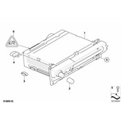 BMW Radio Control Unit - Genuine BMW 65129227518