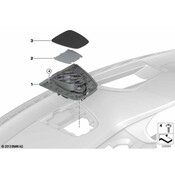BMW Speaker - Genuine BMW 65139276506