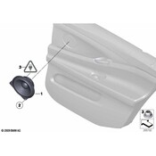 BMW Mid-Range Speaker Stereo - Genuine BMW 65139289636