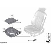 BMW Speaker Cover - Genuine BMW 65139362370