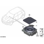 MINI Speaker Cover - Genuine MINI 65139800513