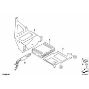 BMW Storing Partition Bracket - Genuine BMW 65159120729