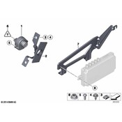 BMW Holder "Top-Rear-Side View" - Genuine BMW 65159153137