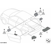 BMW Antenna Amplifier Diversity (315 Mhz) - Genuine BMW 65209130155