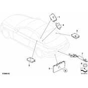 BMW Aerial Amplifier Am-Fm - Genuine BMW 65209156654