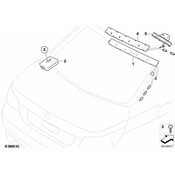 BMW Antenna Amplifier Diversity (868Mhz) - Genuine BMW 65209193832