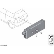 Mini Radio Amplifier - Genuine Mini 65209309990
