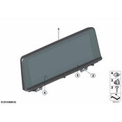 BMW Video Monitor - Genuine BMW 65509270393