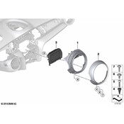 Mini Instrument Panel Bezel - Genuine Mini 65509354400