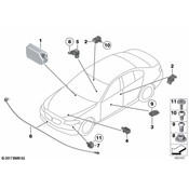 BMW Parking Aid Sensor - Genuine BMW 65769318780