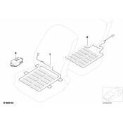 BMW Electronic Seat Occupancy Control Module - Genuine BMW 65776943585