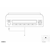 BMW Radio Control Unit - Genuine BMW 65806914604