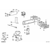 BMW Ambient Air Temperature Sensor - Genuine BMW 65811382447
