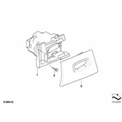 BMW Cover Ignition Lock Of Remote Control (Cremebeige) - Genuine BMW 66126957053