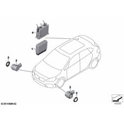 BMW Parking Aid Sensor - Genuine BMW 66209495771