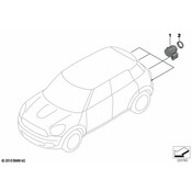 MINI Parking Aid Sensor - Genuine MINI 66209810734