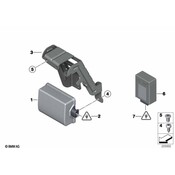 BMW Bracket F.Sensor - Genuine BMW 66316782195