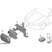 BMW Cruise Control Distance Sensor Bracket - Genuine BMW 66316886218