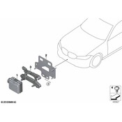 BMW Cruise Control Distance Sensor Bracket - Genuine BMW 66319500092