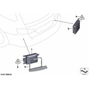 BMW Screening Right - Genuine BMW 66326789532
