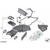 BMW HVAC Blower Motor Assembly - Genuine BMW 67639118074