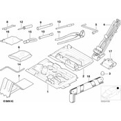 BMW Support Car Tools - Genuine BMW 71111094620