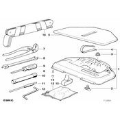 BMW Holding Strap - Genuine BMW 71111179497