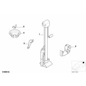 BMW Front Car Jack Bracket - Genuine BMW 71121182239