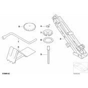 BMW Lifting Jack - Genuine BMW 71126767945