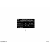 BMW Emission Label - Genuine BMW 71227934448