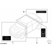 Mini Engine Decal - Genuine Mini 71228637314