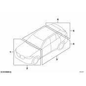 BMW Emission Label - Genuine BMW 71228835621