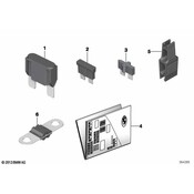 BMW Map Fuse Grouping - Genuine BMW 71239238195
