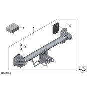 BMW Trailer Hitch Wiring Harness - Genuine BMW 71602458028 