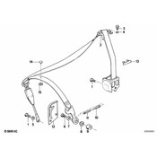 BMW Covering Right - Genuine BMW 72111935606
