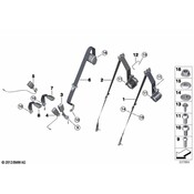 BMW Lower Belt Rear Right - Genuine BMW 72117321418