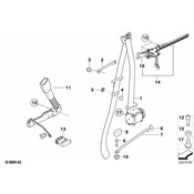 BMW Seat Belt Guide - Genuine BMW 72117334635