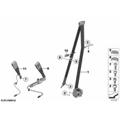 BMW Lower Belt Front Left - Genuine BMW 72117394926