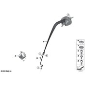 BMW Seat Belt Receptacle - Genuine BMW 72117442032