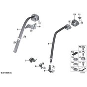 BMW Seat Belt Receptacle - Genuine BMW 72117456284