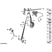 BMW Seat Track - Genuine BMW 72117474847