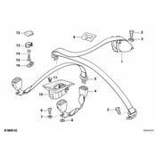 BMW Lower Belt Rear Right (Black) - Genuine BMW 72118120354