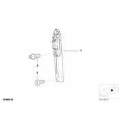 BMW Seat Belt Height Adjuster - Genuine BMW 72118207957
