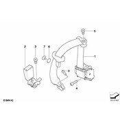 BMW Lower Belt Rear Left - Genuine BMW 72119117199