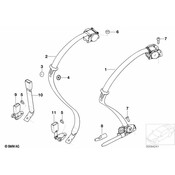 BMW Lower Belt Rear Right - Genuine BMW 72119117210